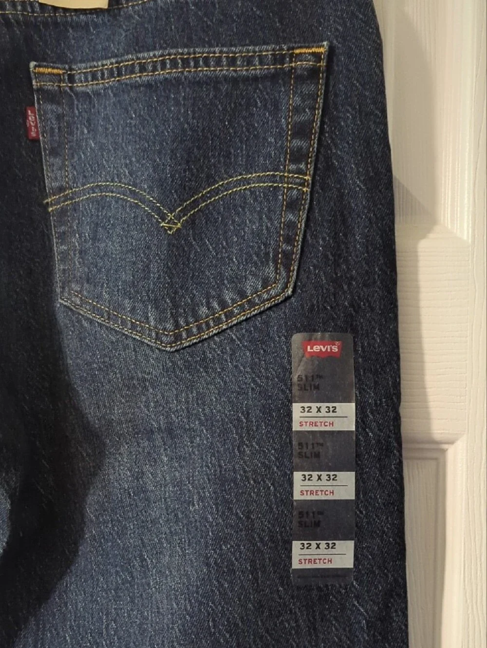 Levi's 511 Slim Straight Jeans in Dark Indigo Wash